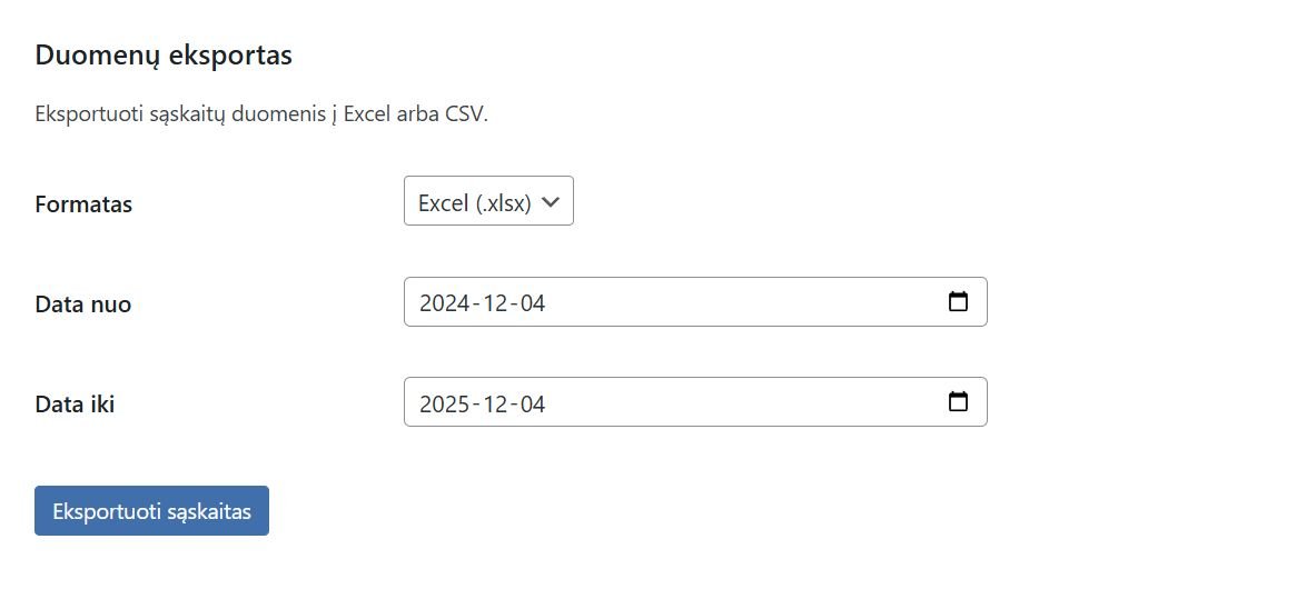 WooCommerce PDF sąskaitos faktūros — 8